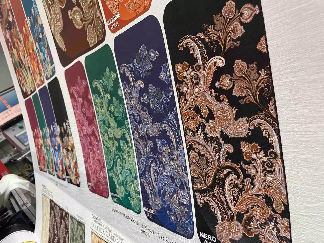 使用鴻盛紡織前處理打印效果