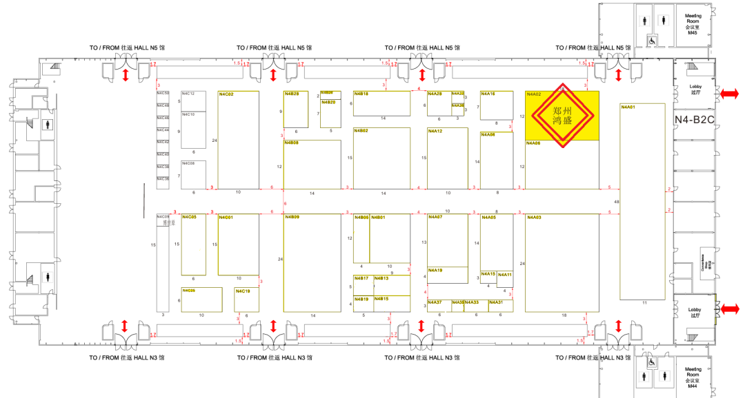 鴻盛shanghaitex2025展位